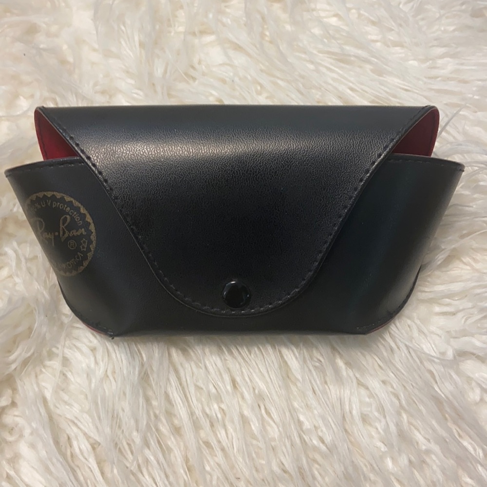 Ray Ban Eyeglasses Case Sunglasses Semi Hard